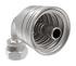 32710E-670 by WEATHERHEAD - Eaton Weatherhead 327 E series Crimp Hose Fittings Female JIC/SAE 37 Swivel 90 Elbow