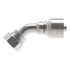 32710E-690 by WEATHERHEAD - Eaton Weatherhead 327 E series Crimp Hose Fittings Female JIC/SAE 37 Swivel 45 Elbow