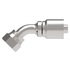 32712E-L72 by WEATHERHEAD - Eaton Weatherhead 327 E series Crimp Hose Fittings Female ORS 45 Elbow