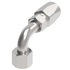 21305N-665 by WEATHERHEAD - Eaton Weatherhead 213 N series Field Attachable Hose Fittings JIC 37 Female Swivel 90 Elbow