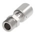 75706E-W06 by WEATHERHEAD - 757 E Series Hydraulic Coupling / Adapter - Male Rigid, 0.625" hex, Straight, 5/8-18 thread