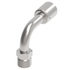 75706E-W66 by WEATHERHEAD - Eaton Weatherhead 757 E Series Crimp Hose Fittings Bumped Tube O-Ring Male Rigid 90 Tube Elbow