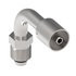 75706E-Z66 by WEATHERHEAD - Eaton Weatherhead 757 E Series Crimp Hose Fittings Bumped Tube O-Ring Male Swivel 90 Tube Elbow