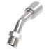 75710E-390 by WEATHERHEAD - Eaton Weatherhead 757 E Series Crimp Hose Fittings SAE 45 Flare Male Rigid 45 Tube Elbow