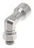 75710E-X10 by WEATHERHEAD - Eaton Weatherhead 757 E Series Crimp Hose Fittings SAE 45 Male Rigid 90 Elbow