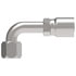 06904E-664 by WEATHERHEAD - Eaton Weatherhead 069 E Series Crimp Hose Fittings JIC 37 Female Swivel 90 Tube Elbow