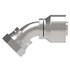 20Z-697 by WEATHERHEAD - Eaton Weatherhead Z Series Crimp Hose Fittings JIC 37 Female Swivel 45 Elbow