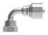 06Z-A24 by WEATHERHEAD - Eaton Weatherhead Z Series Crimp Hose Fittings Female ORS Swivel Short Drop 90 Elbow
