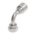 06Z-78P by WEATHERHEAD - Eaton Weatherhead Z Series Crimp Hose Fittings BSPP 60 Cone Female 90 Elbow