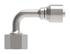 08Z-A32 by WEATHERHEAD - Eaton Weatherhead Z Series Crimp Hose Fittings Female ORS Swivel Short Drop 90 Elbow