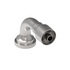 08Z-G72 by WEATHERHEAD - Eaton Weatherhead Z Series Crimp Hose Fittings Split Flange 90 Tube Elbow Code 61