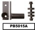 PB5015A by MINIMIZER - Swivel Bracket Black Z w/Bolts and Spacers