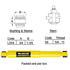 Haldex SA74426 Suspension Shock Absorber Suspension hardware