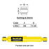 Haldex SA66894 Suspension Shock Absorber Gas-Magnum® 60