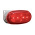 211214 by BETTS HD - Marker Light - Red Reflective Lens, LED, 4" Male Plug Single Contact