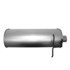 2506 by ANSA - Federal / EPA Catalytic Converter - Universal OBDII - 2.50" ID Neck / 2.50" ID Neck; 16" OAL; Oval; 5.9L / 6515; O2 Port: 1 - Pass. side
