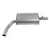 7208 by ANSA - Exhaust Muffler - Welded Assembly