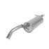 7306 by ANSA - Exhaust Muffler - Welded Assembly