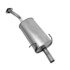 7436 by ANSA - Exhaust Muffler - Welded Assembly