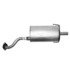 7498 by ANSA - Exhaust Muffler - Welded Assembly