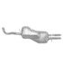 7463 by ANSA - Exhaust Muffler - Welded Assembly