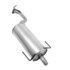 7480 by ANSA - Exhaust Muffler - Welded Assembly