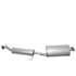 7510 by ANSA - Exhaust Muffler - Welded Assembly