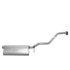 7511 by ANSA - Exhaust Muffler - Welded Assembly