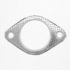 8688 by ANSA - Exhaust Pipe Flange Gasket - 2 Bolt Universal Exhaust Gasket; 2-13/32" ID