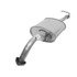 7539 by ANSA - Exhaust Muffler - Welded Assembly