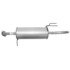 7549 by ANSA - Exhaust Muffler - Welded Assembly