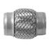8814IB by ANSA - Flex Coupling - 300 Series SS, 2" Core, No Necks, 4" OAL with Inner Braid