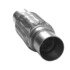 8845IB by ANSA - Flex Coupling - 300 Series SS, 2.25" Core, 2.25" Necks, 12" OAL with Inner Braid