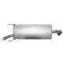 40007 by ANSA - Exhaust Muffler - Welded Assembly