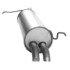 40023 by ANSA - Exhaust Muffler - Welded Assembly