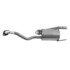 40061 by ANSA - Exhaust Muffler - Welded Assembly