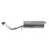 40138 by ANSA - Exhaust Muffler - Welded Assembly