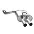 40170 by ANSA - Exhaust Muffler - Welded Assembly