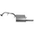 40173 by ANSA - Exhaust Muffler - Welded Assembly