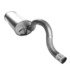 50010 by ANSA - Exhaust Muffler - Welded Assembly