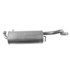 50010 by ANSA - Exhaust Muffler - Welded Assembly
