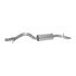 54945 by ANSA - Exhaust Tail Pipe - Direct Fit OE Replacement