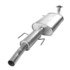 60005 by ANSA - Exhaust Muffler and Pipe Assembly - Aluminized Steel, Welded