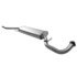 70003 by ANSA - Exhaust Muffler - Welded Assembly