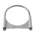 T500 by ANSA - 5" Heavy Duty Guillotine U-Bolt Exhaust Clamp with Flange Nuts - Mild Steel