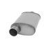 XS1229 by ANSA - Exhaust Muffler - Xlerator Stainless Steel