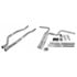 89004 by WALKER EXHAUST - DynoMax Universal Header-Back Dual Exhaust Kit - Includes Hardware
