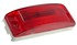 46802 by GROTE - Clearance Light - 5-7/8 in. Rectangular, Red, Optic Lens