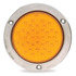 53523 by GROTE - SuperNova 4in. Full-Pattern LED Stop Tail Turn Light, Theft-Resistant Flange, 3 Pin, Rear Turn, Yellow