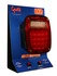 G5092-1 by GROTE - Hi Count® LED Stop/Tail/Turn, Red, LH w/ License Window